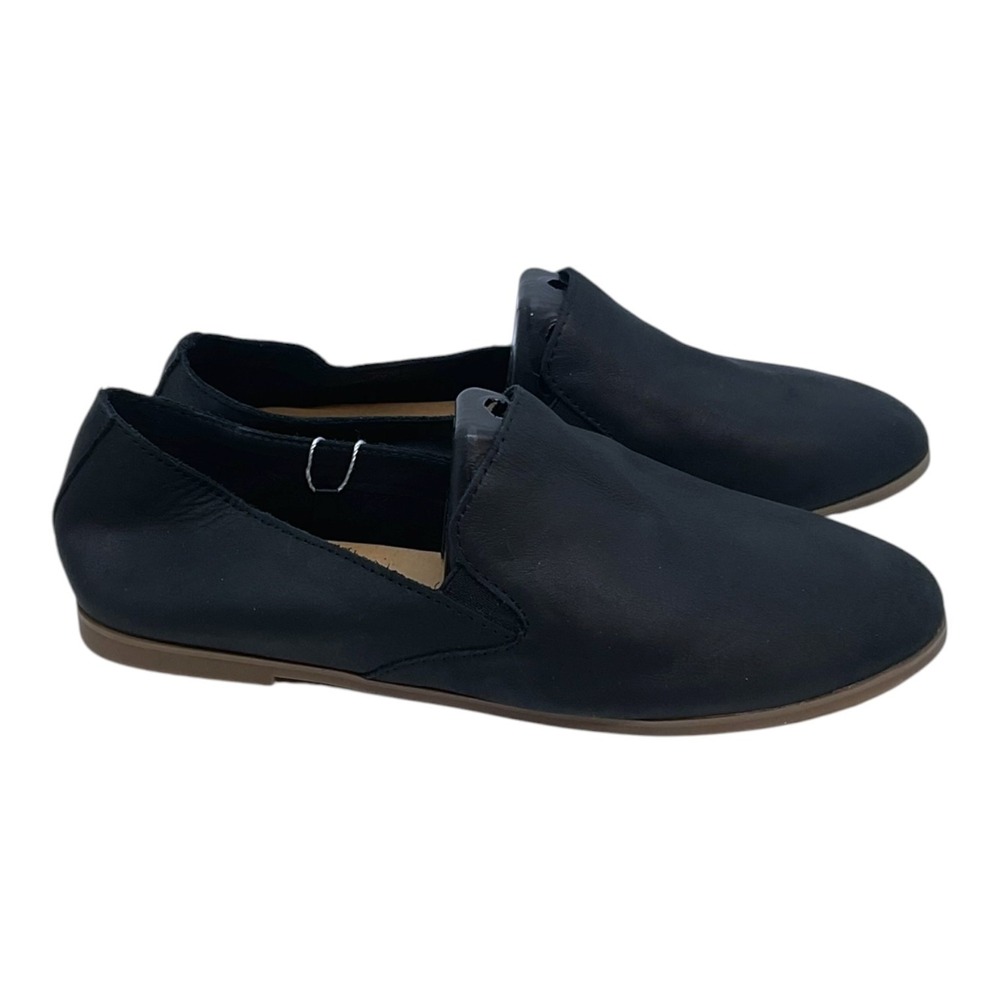 Lucky Brand Women's Slip-On Mules Black Casual Flats Size 8 NWT